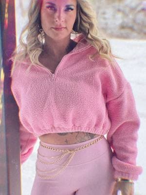 Snowdays! #fyp #fypage #girlpower #makeitsnow #blondemom #snowday #snowstorm #hotmom #pretty #prettyinpink 