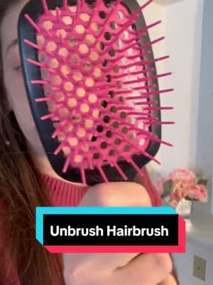 This is the perfect detangling brush. #Unbrush #hairbrush #tiktokmarketplace #tiktokmademebuyit #TikTokShop #unbrushedhair #tangledhair #tenderheaded #SelfCare  #tiktokshopspringglowup 