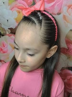 Added this pink ribbon into her braids! Love this look with the ribbons, makes her braids pop💘 #hairinspiration #hairstyles #trenzasfaciles #trenzas #girlshair #schoolhairstyles #hairtok #peinadosparaniña #girlshairideas #easyhairstyles #peinadosfaciles #toddlerhairstyles #kidshair #girlshair #hairinspo 