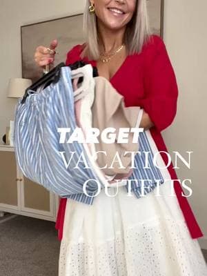 Target Vacation Outfits🌴 Target has the cutest new arrivals that would be perfect for your spring break vacation or just to wear this spring and summer! All petite friendly and there is something for everyone! 😎 Make sure to follow me @alieberg on the @shop.ltk app to shop all of my looks and content I post!🫶 #vacationoutfits #resortwear #affordablefashion #springstyleinspo #springstyle #targetfinds #targethaul #targetstyle 