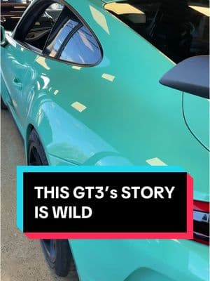 The story of this Mint Green GT3 is WILD #porschegt3 #carguystuff #carguysbelike #carguythings #cartalk