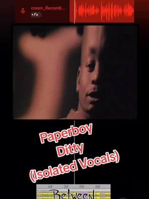 Paperboy - Ditty (Isolated Vocals)#paperboy #dothedittyifyouwantto #dittypaperboy #1992 #Flashback #whoremebersthissong #isolatedvocals #studiotracks #studiomagic #musicreaction #thanksforwatching 