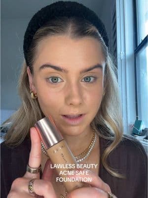 Replying to @Nellie having a foundation that you don’t have to worry about clogging your pores or causing acne is reason enough to switch over 👏 this foundation is STUNNING on the skin plus it covers up all the blemishes and redness while still feeling extremely lightweight. 🫶 this foundation has a 12 hour wear time, dermatologist tested, noncomedogenic, non-acnegenic, and fragrance-free. GAME CHANGER for acne prone & oily skin.  #lawless #lawlessbeauty #lawlessbeautymakeup #lawlessfoundation #forgetthefillerfoundation #acneproneskin #acneproneskinmakeup #acnesafemakeup #acnesafefoundation #foundationforacne #foundationforacneproneskin #foundation #newmakeupproduct #newmakeuprelease #foundationforoilyskin #launchpadleaderboard @LAWLESS Beauty 