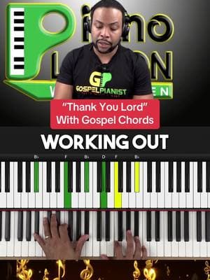 Gospel Piano chords for worship songs - Thank You Lord:  #gospelpianotutorialsforbeginners, #howtolearngospelpiano, #TraditionalGospelProgressions, #contemporarychristianmusic, #contemporarychristianpiano, #worshippiano, #GospelChord, #jazzpiano #jazzharmony, #jazztheory, #ccmmusic, #pianolessons, #pianolessonsonline #christiantok #gospelmusictok