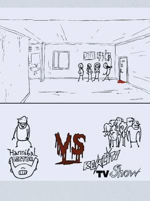 Hannibal Lecter vs Reality TV Show  #animation #cartoon #funny #usa🇺🇸 #hannibal #hannibaltiktok #hanniballecter #reality #realitytv #realityshow #tvshow #tv #realitytvshow #funnycartoon #animated #fyp 