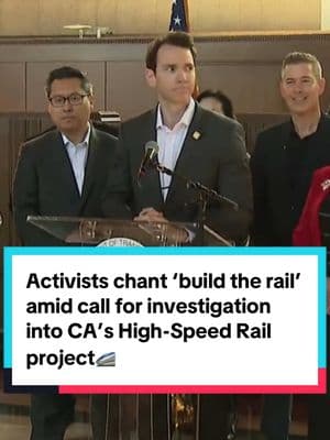 🚄 California High-Speed Rail Faces Major Scrutiny 🚄 A press conference on California’s high-speed rail project turned tense as activists chanted “Build the Rail!” while Trump's new Transportation Secretary Sean Duffy announced a federal investigation into the project’s funding and management. Summary of Thursday's press conference: The California High-Speed Rail project was originally estimated at $33 billion in 2008, with a completion date of 2020. Legislators demanded an audit to investigate where the $17 billion already spent has gone.No clear timeline exists for completion, and the project is behind schedule. The Central Valley portion is now further delayed, according to an inspector general report. Some estimates suggest the total cost could be much higher than current projections. Secretary of Transportation announced a compliance review of the $4 billion federal grant promised by the Biden administration. If the project is found to be mismanaged, federal funding could be cut off, effectively killing the project. Some legislators view ending the project as a necessary step to bring back fiscal responsibility. The Trump administration is positioning itself as "holding California accountable" for the massive cost overruns and delays. 🏛️ The Big Picture: The battle lines are drawn—critics say it’s a waste of money, while supporters fight to keep the vision alive. Will California finally build the rail or will this be the end of the line? 🚄 What do you think? Should California keep pushing forward or redirect the funds? 🤔💰💭 #BuildTheRail #CaliforniaHighSpeedRail #Infrastructure #BudgetCrisis #Transportation #ca  