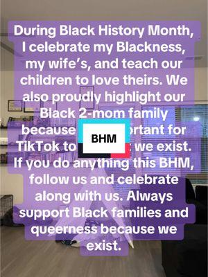 Celebrating Blackness, queerness, and our Black 2-mom family this Black History Month. We teach our children to love who they are, and we stand proud in our truth. Visibility matters—if you’re celebrating, join us and let’s uplift each other! @Sober Sailor x #BlackHistoryMonth #BlackLove #QueerFamily #2MomFamily #2Moms 