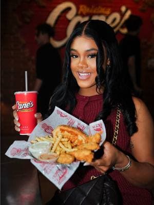 Great food, great vibes, and Mac McClung! 🙌 Enjoying the Box Combo, Cane’s Sauce, and some unforgettable moments. @raisingcanes  #CaniacAmbassador  #MacMcClung 