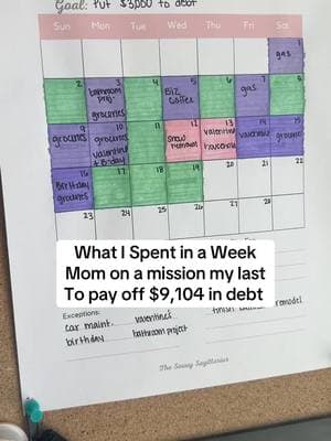 This week was pretty spendy in comparison to most weeks, but I stuck to my birthday and Valentine’s Day budget, so feeling good. #lowspendfebruary #savingmoney #debtpayoff #whatispendinaweek 