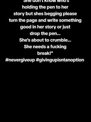 #ineedabreak #lifeiskickingmyassrn #fyp #nevergiveup #fypシ #holdingon #givingupisntanoption 