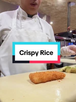 Vamos a hacer un  crispy rice ##roockmartin##sushichef##sushiroock##👨🏼‍🍳##🍣##🍱##crispyrice##🍚#spicytuna##tuna