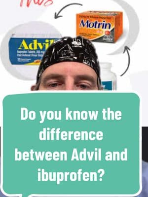 All of these medicines are the same. Don’t double or triple dose as it will increase your risk of bleeding. #Motrin #Advil #Ibuprofen #Dosing #Pain #Bleeding #Tonsil #Tonsillectomy #Recovery #Pediatrics #ENT #ForYou