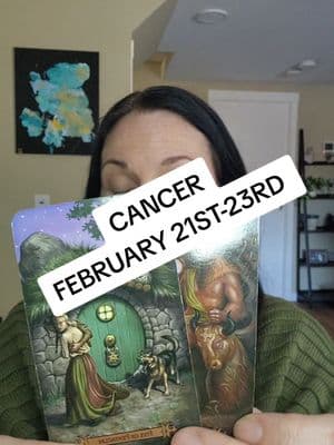 Cancer Tarot February 21st-23rd 2025 #cancer #cancerzodiac #cancerzodiacsign  #cancertarot #cancertarotreading #cancerhoroscope #cancerreading #cancertarotscope #cancer2025 #cancerfebruary 