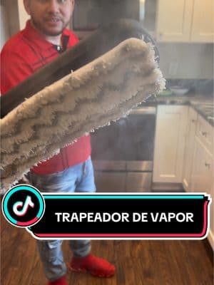 Phueut Potente fregona de vapor resistente con 17 accesorios para limpieza profunda, vaporizador de piso portátil y multifunción para madera dura, lechada y ventanas #vaporizador #limpieza #trapeador #TikTokShop #vinaportillo #fyp 