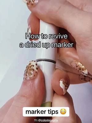 needed this hack!!  vc: @coloringxgirlx  #creatorsearchinsights #markerrevival #diytricks 