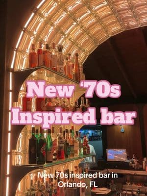 New 70s inspired bar in Mills area of Orlando.  Alfie’s HiFi                                     #orlando #stufftodoinorlando #newinorlando #thingstodoinorlando #orlandobars #orlandofl