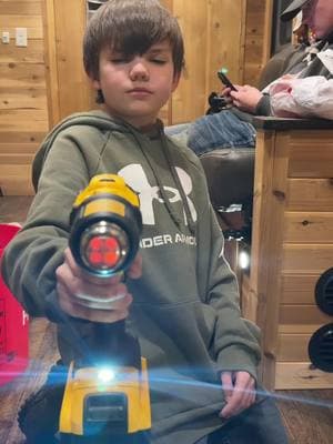 #dewalt makes a handy #heatgun that frees stuck sleeves or entertains the kids that just want to mess with it! 