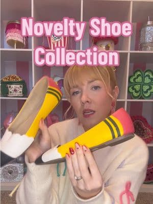 Replying to @Liz | Computer Science PhD Which pair is your favorite?! 🩴 Do you want to me my sneakers? 👟 #katyperrycollections @Katy Perry Collections #prettycoolstuff @Pretty Cool Stuff #strangecvlt @strangecvlt #noveltyshoes #noveltyshoecollection #noveltycollection #peeps @peepsbrand #peepsshoes #pencilflats #noveltypurse #noveltyhandbag #noveltypursecollection #moriahlovespurses 