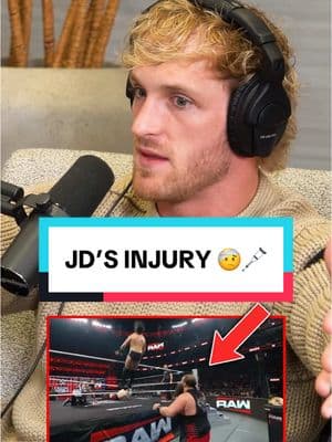 🤕 LOGAN PAUL & MICHAEL COLE REACT TO JD MCDONAGH’S INJURY 🩼 #loganpaul #mikemajlak #michaelcole #WWE #wrestlingtiktok #wrestletok #wrestling #jdmcdonagh #impaulsive @Logan Paul @heybigmike @WWE 