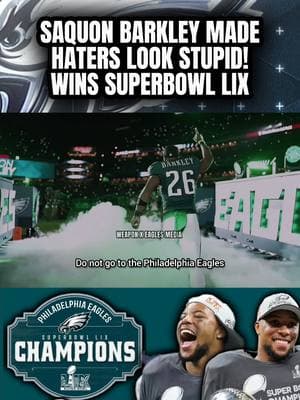 Saquon Barkley made haters look stupid & WINS SUPERBOWL LIX #philadelphiaeagles #saquonbarkley #superbowllix #stephenasmith #colincowherd #nickwright #firsttake  #kansascitychiefs #chiefs #chiefsnews #espn #sportscenter #chiefskindom #weaponxeaglesmedia #weaponx #weaponxeaglesedits #nfl #nfledits #edits #editing #philadelphiaeaglesnews #philadelphiaeaglesrumors #eaglesnews #eaglesrumors #gobirds #flyeaglesfly #newyorkgiants  #explore #fyp 