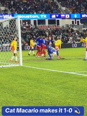 Cat Macario gets her first international goal in nearly three years 💥 Watch every SheBelieves Cup game on TBS and Max 📺 #uswnt #catmacario #macario #usa #chelsea #shebelievescup #womenssoccer #footballtiktok 