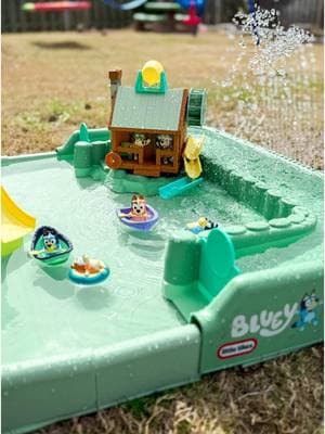 This brand new fold up water table is so cool🥹 It is spacious enough for several kids to play at once, with so many neat little spots to interact with. I love that it’s easy to keep clean and can fold up to store 🙌 The kids are already talking about all of the fun ways they can transform it over the summer, and I can’t wait for it to get a little bit warmer for Sam to play with it!  *unfortunately this has sold out, but I will be watching to announce the moment it comes back into stock! Plus turn on restock notifications🤞* . . . . . . . . . . . #bluey #blueyparty #blueyandbingo #watertable #watertablefun #littletikes @Little Tikes #momof3 #momlife #toddlermom #momfinds #activitiesforkids #playideas #toyreview #giftsforkids #giftideasforkids #summerfun #waterplay #blueytoys 