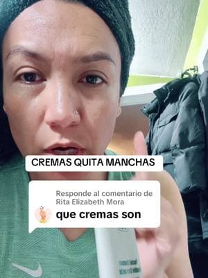 Respuesta a @Rita Elizabeth Mora Cremas quita manchas de VGO #vgo #cremas #quitamanchas #viral #facial #belleza 