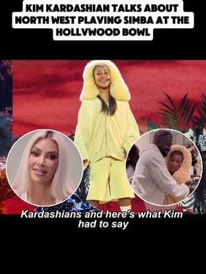 I can’t believe Kim is claiming this… #kimkardashian #northwest #hollywoodbowl #simba