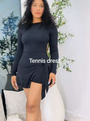 Cute and girly 🦋 #tennisdress #sportsdress #tennisoutfit #TikTokShopFashion 