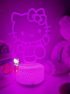 yo ame estas luces 3d #lights #lamp #kidsdecor #kidsroom #kidsroomideas #februaryrestock #ledlight #viralvideo #creatorsearchinsights #spotlightfinds #giftideas #gift #loveatfirstfind #tiktokshoploveatfirstfind #tiktokmademebuyit #neonlights #kidsdecor #hellokitty #tiktokfinds #kitty #kittycat 