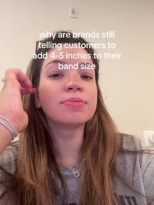 Brands still tell customers to add 4-5 inches to their band size due to outdated sizing methods. 👎❌ BRABAR FIT GUIDE 8 out of 10 girls are wearing the wrong size bra. Let’s make sure you get yours right. SHOP BY BAND CALCULATE BRA SIZE BRABAR PHILOSOPHY - THE E-Z FIT METHOD Your bra should fit like a strapless bra, hugging your ribcage not hanging from your shoulders.  A comfortable bra means a confident you. Our EZ-fit method teaches girls to find the correct band measurement: essential to a proper fit. It's super easy to measure yourself at home. STEP 1 MEASURING BAND SIZE Your ribcage measurement is your band size measurement. To measure the ribcage, measure directly underneath the bust, swinging around the ribcage. Round the measurement to the nearest even number shown to determine the band size.  Jot down this number.  The band size is your ribcage measurement rounded to the nearest even whole number. Round to nearest even number to determine your band size. Your Rib Cage = 33 inches = 34 Inch Band Size BAND SIZE CHART RIB CAGE MEASUREMENT (in)	BAND SIZE 27, 28, 29, 30 inches	28-30 AA up to DDD - Small 31, 32, 33, 34 inches	32-34 AA up to DDD - Medium 35, 36, 37, 38  inches	36-38 AA up to DDD - Large STEP 2 MEASURING BUST SIZE Next, we'll look at measuring the bust. Your bust size is the width of your chest at your bust's fullest point. (boobs). Wrap the soft measuring tape over the fullest part of your breasts (over the nipples). Hold the measuring tape parallel to the floor while measuring around the back, starting at the fullest part of the bust. Then, round to the nearest whole number to receive your bust size. The reading on the tape, in inches, is your bust size. Jot down your bust size measurement.  Your Bust Measurement is 37.8 = 38 inches. STEP 3 HOW TO FIND YOUR BRA CUP SIZE BUST – BAND = CUP Finally, you can measure bra cup size at home using the bust measurement you just received. Subtract your band size from your bust size, and boom = cup size. The cup capacity is calculated in inches. A cup = 1 inch | B cup = 2 inches | C cup = 3 inches | D cup = 4 inches | DD cup = 5 inches |DDD cup = 6 inches How do bra makers ensure your breasts have just the right amount of room - not too much and not too little? It’s measure your cup size! Your cup size is the volume of your breasts. It's important to know how to measure your cup size for a bra to ensure your bra has the room your breasts need to sit comfortably. So, how do bra makers do this? Easy peasy! The volume of your breasts = the width over your boobs at its fullest point (bust size) - the width of your ribcage at its smallest point (your band size). Bust size - Band size = Cup size in inches For example| Your band size = 34 inches and bust size = 38 inches So, your cup size = 38 in - 34 in = 4 inches. So, your cup size = D cup Once you're done measuring bra cup size in inches, correspond it to the cup size alphabet in the table below. In the examples we saw before, if your cup size is 4 inches that would make you a size D. Cup size	Cup size in inches A	1 B	2 C	3 D	4 DD	5 DDD	6 STEP 4 THE CORRECT BRA FIT: FIND MY BRA SIZE The Correct Bra Fit: Find My Bra Size And, finally, the magic number that is your golden ticket into the world of bras - your bra size! Combine your band size number and your cup size alphabet and that's it! You're now officially a bra girl! Bra size = Band Size Number and Cup Size Letter Use our calculator below to find your correct bra size  #brasizing #brasizing #brasizes28 #braexpert 