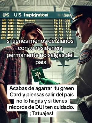 La incertidumbre sobre el estatus migratorio se ha intensificado, afectando a residentes permanentes con menos de dos años. En aeropuertos y fronteras, relatos de personas que han perdido su Green Card están inundando las redes sociales.  Familias preocupadas discuten sus planes de viaje mientras enfrentan la realidad de ser detenidos al regresar. Los testimonios de quienes han sido enviados de vuelta a sus países sin previo aviso son aterradores.  La comunidad está unida en busca de respuestas y apoyo en este clima de angustia y desconfianza. ¿Es un nuevo protocolo o un error administrativo? La situación sigue sin aclararse.  #Inmigración #Residencia #GreenCard #CrisisMigratoria #comoarte #amen 