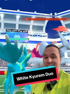 White Kyurem Duo! #pokemongo #pokemongotour @Pokémon GO #pokemongotips #pokemongodaily #pokemongoevent #tiktokgaming 