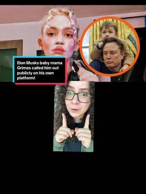 Elon Musks baby mama Grimes called him out publicly on his own platform! #elon #elonmusk #grimes #drama #x #babymama #babymamadrama 