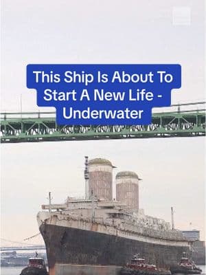 The SS United States is heading south – first to Mobile, Alabama, then to Okaloosa County, Florida, where she’ll be sunk off the Gulf Coast to become the world’s largest artificial reef. #SSUnitedStates #ships #shipwreck #reef #environment #nature #Florida #GulfCoast #sea #sealife #weather #news #fyp #foryoupage 