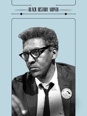 Bayard Rustin’s life was a testament to the power of unwavering principles in the fight for justice. As the architect of the Civil Rights Movement, he stood firm in the face of discrimination, from organizing the first Freedom Ride to leading the March on Washington. A mentor to Dr. King and a champion for LGBTQ+ rights, his legacy lives on as a reminder that true activism is intersectional and requires courage at every step. 🌍✊ #BayardRustin #IntersectionalJustice #CivilRightsLegend #Love #BlackHistory