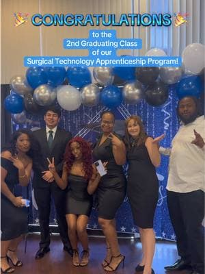 Everyone say congratulations or else!!! 😌💙👏 To the graduates—it’s been a privilege supporting your career growth & we’re so glad you’re scrubbing in at TMH ⚒️💙  #surgicaltech #surgicaltechnologist #surgicaltechsoftiktok #healthcareapprenticeships #scrubtech #graduated #graduation #healthcaregraduate #werehiring #joinourteam #TMH4Life 