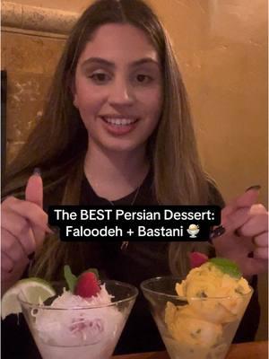 You have to try this Persian dessert! 🍨  📍Lavash in SF!  #persianfood #persian #iranian #iranianfood #bayareafoodies 