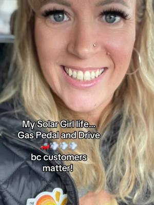 #SolarGirl #SolarGirlPA #RoadWarrior #OnTheRoad #GasPedal #RoadTrip #CustomerService 