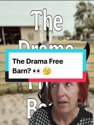 I personally have a better experience at barns that don't advertise themselves as specifically "drama free". What about you?  #greenscreen #dramafreebarn #equestrians #horseworld #horsebarn #horseboard #horseboarding #equestrians #equestrianlife #horseowners #horseownership #horselife #equestrianstuff 