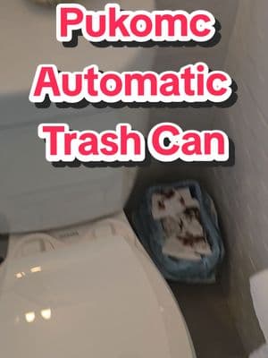 No ome wants to see that 💩 get this Automatic Trash Can by  Pukomc #pukomctrashcan  #automatictrashcan #bathroomgadgets #bathroomtech #musthavebathroomproducts #cleanbathroom #TikTokShop 