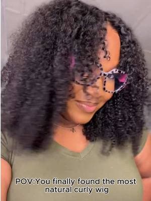 Natural curls look tutorial⭐️🤭💃 #trending #fypage #hairvideos #hairinspo #fyp #afrocurly #naturalhairtiktok #gluelesswig #curlymehair #curlywig 