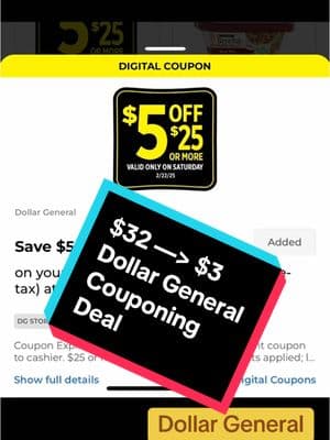 #greenscreen $32 down to $3! Digital couponing deals at Dollar General! Saturday February 22nd couponing at Dollar General! #couponing #howtocoupon #coupons #couponingforbeginners #digitalcouponing #ibotta #shopkick #swagbucks #rebateapps #fetchrewards #neverpayfullprice #couponingwithmeagan #dollargeneral #dollargeneraldeals #dollargeneralhaul #dollargeneralcoupons #dollargeneralcouponing 