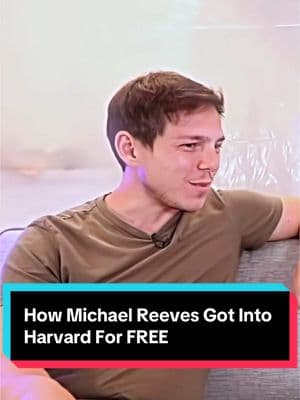 How Michael Reeves Got Into Harvard For FREE #harvarduniversity #computerscience #coding 