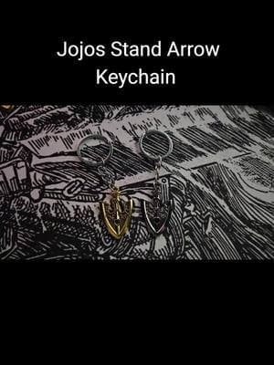 Stand arrow keychain #manga #anime #jojos #jojosbizarreadventure #jjba #standarrow #stand #keychain 