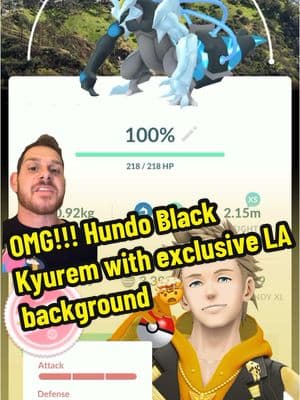 I’M SO HAPPY!!! 🥳  Hundk Kyurem today and this one has the LA catch card 😍 #pokemon #pokemongo #pokemongotrainer #pokemontiktok #pokemoncommunity #pokemonfan #shinypokemon #pokemongodaily #pokemongoshiny #shundo 