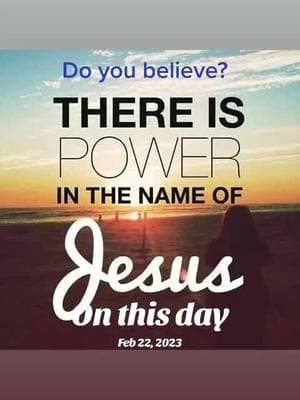 Power in the name of Jesus  #powerinthenameofjesus 