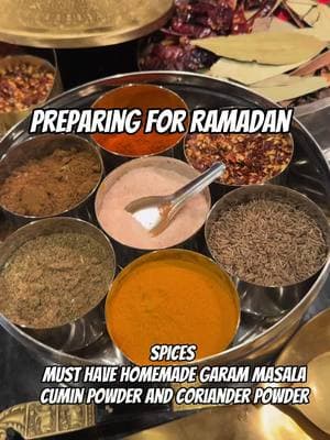 Ramadan Prep Spices #fyp #fypシ゚viral #f #spices #tiktokcooks #FoodLover #spicy #hyderabadi #indian