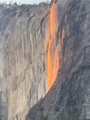 Most beautiful thing  #travel #yosemite #firefall 