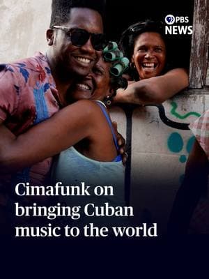 Cimafunk describes his unique sound and how he's bringing Cuban music to the world Cimafunk, a 35-year-old musician dubbed a "global ambassador" for Cuban music, has earned Grammy nominations three years in a row. Blending genres from Latin rock to Afro-Cuban funk, he creates his own unique sound. Senior arts correspondent Jeffrey Brown and senior arts producer Anne Azzi Davenport report the final piece in their series from Havana for our arts and culture series, CANVAS. #pbsnews #pbsnewshour #newshour #cimafunk #cuba #musica#cubanmusic #latinidad #music #jamesbrown #musica #CANVAS #artsandculture #funk #steviewonder #latinrock #afrocuban #havana